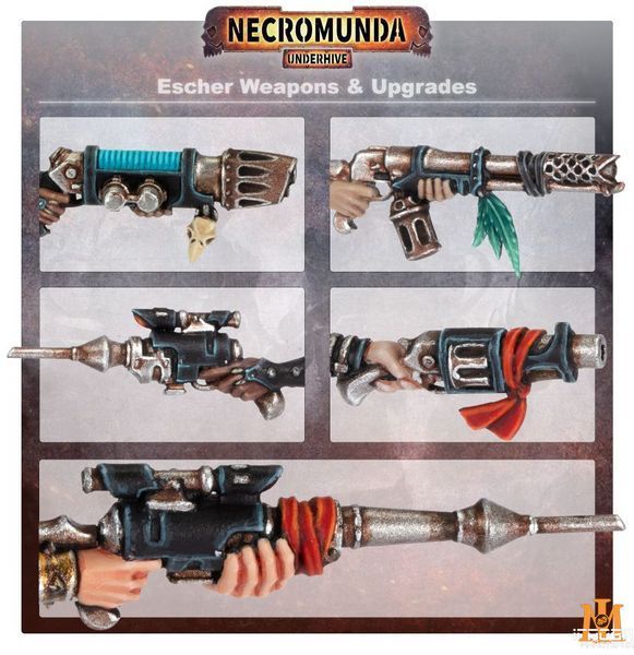 Игровой набор GW - Necromunda: Goliath Weapons and Upgrades 99120599027 фото
