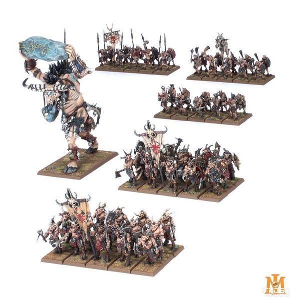 Ігровий набір GW - Warhammer. The Old World: Battalion - Beastmen Brayherds 99122716007 фото