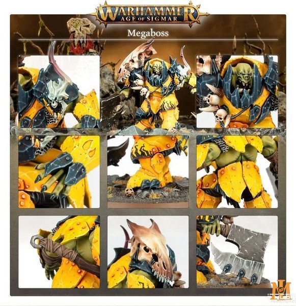 Игровой набор GW - Age of Sigmar: Orruk Warclans - Megaboss 99070209007 фото