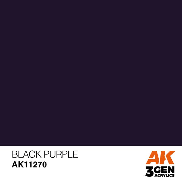 Фарба AK - Color Punch: Black Purple AK11270 фото