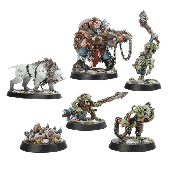 Игровой набор GW - Warhammer Underworlds. Beastgrave: Hrothgorns Mantrappers (Eng) 60120713001 фото