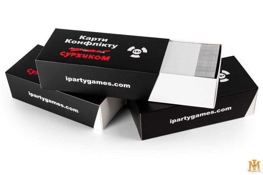 Настольная игра iPartyGames - Карты Конфликта Суржиком (Укр) IPG_COFC_SUR фото