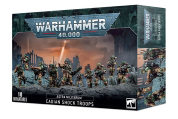 Ігровий набір GW - Warhammer 40000: Astra Militarum - Cadian Shock Troops 99120105101 фото