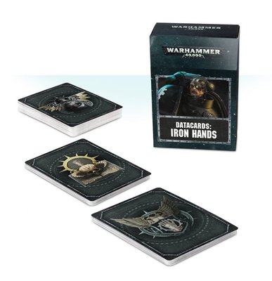 Ігровий набір GW - WARHAMMER 40000: DATACARDS - IRON HANDS (ENG) 60220101018 фото