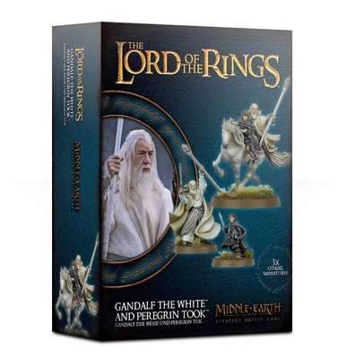 Ігровий набір GW - LORD OF THE RINGS. MIDDLE-EARTH: GANDALF THE WHITE AND PEREGRIN TOOK 99121499037 фото