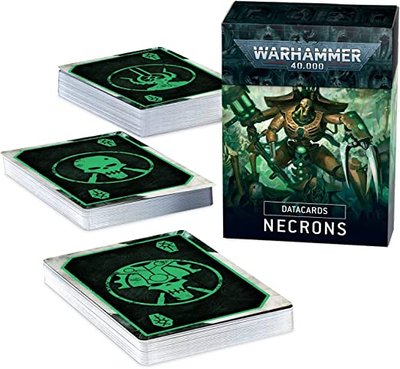 Игровой набор GW - WARHAMMER 40000: DATACARDS - NECRONS (ENG) 60220110024 фото