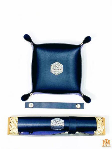 Лоток для кубиків Планета Ігор - D20 (синій) (Dice tray D20 navy) pi-dt014 фото