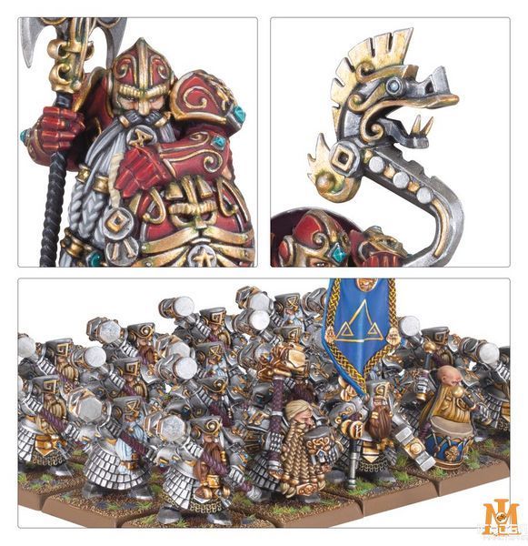 Игровой набор GW - Warhammer. The Old World: Dwarfen Mountain Holds - Dwarf Hammerers 99122705005 фото