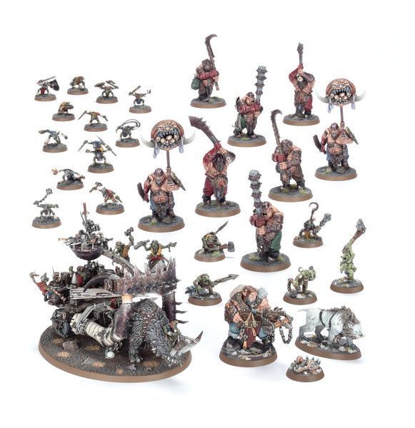Игровой набор GW - Age of Sigmar. Spearhead: Ogor Mawtribes - Scrapglutt 99120213034 фото