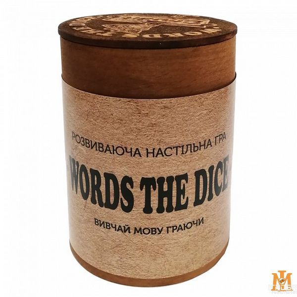 Настільна гра Erudit - Words The Dice EN (англ) ЕРУДИТ0012 фото