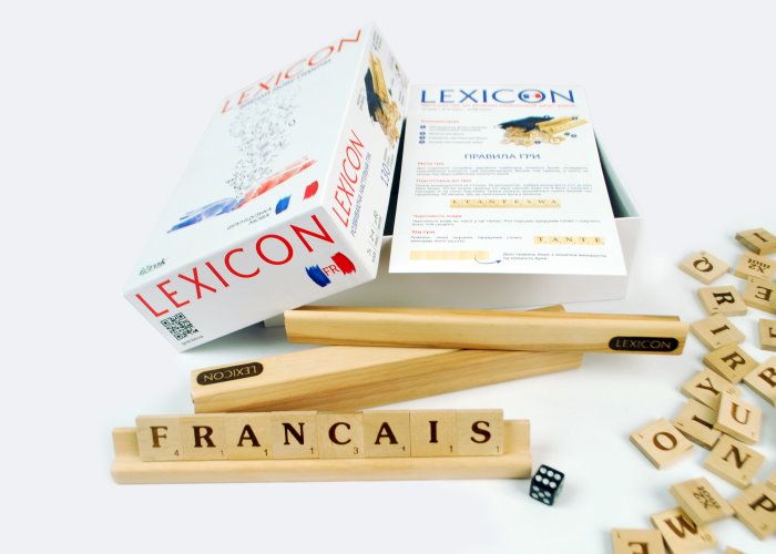 Настільна гра Igrok - LEXICON. Французька мова 1004 фото