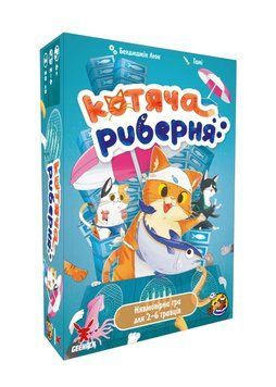 Настольная игра Geekach - Кошачья рыбёрная / Fish & Katz (Укр) GKCH158 фото