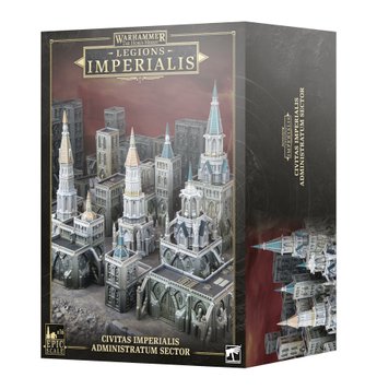 Терейн GW - Warhammer. The Horus Heresy. Legions Imperialis: Civitas Imperialis Administratum Sector 99122699023 фото