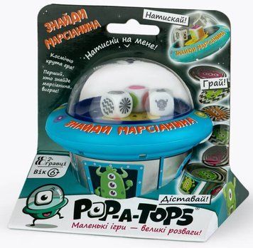 Настільна гра Fun Games Shop - Pop-A-Tops: Знайди марсіанина FGS62 фото
