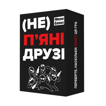 Настольная игра MemoGames - (Не) пьяные друзья (Укр) 0030 фото