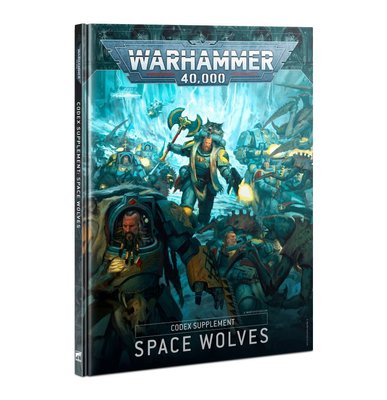 Книжка Warhammer 40000 Codex: Space Wolves (Hb) (ENG) 60030101052 фото