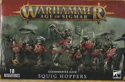 Набір мініатюр Warhammer Age of Sigmar Gloomspite Gitz Squig Hoppers 99120209100 фото