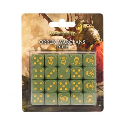 Гральні куби Warhammer Age of Sigmar Orruk Warclans Dice 99220209006 фото