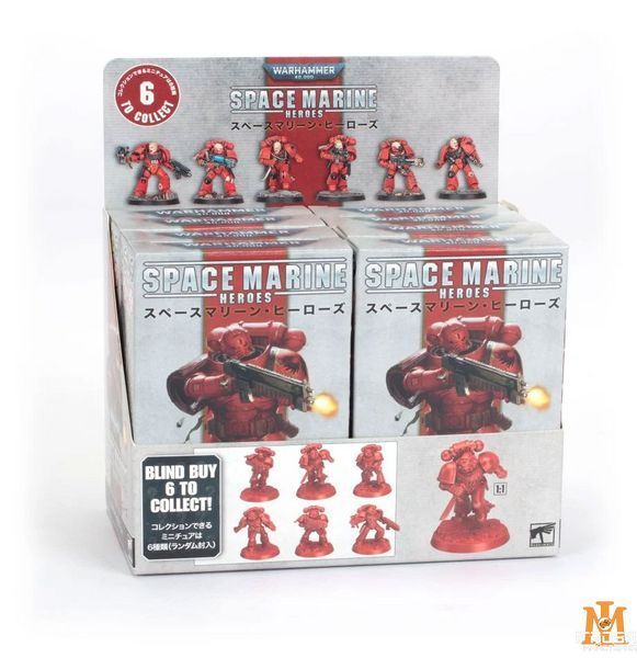 Ігровий набір GW - Warhammer 40000. Space Marines Heroes 2022: Blood Angels - Collection One 6012100102408 фото