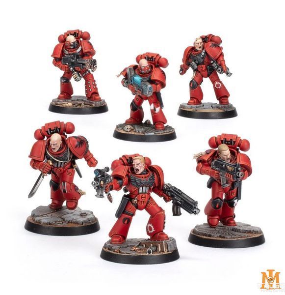 Ігровий набір GW - Warhammer 40000. Space Marines Heroes 2022: Blood Angels - Collection One 6012100102408 фото