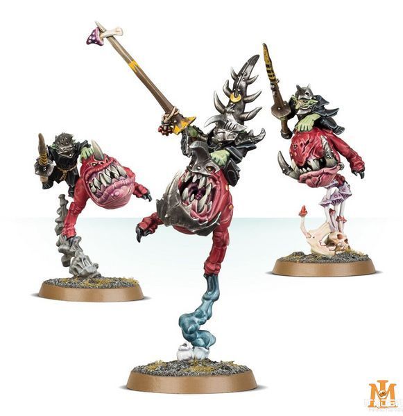 Игровой набор GW - Age of Sigmar: Gloomspite Gitz - Squig Hoppers 99120209100 фото