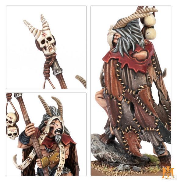 Ігровий набір GW - Warhammer. The Old World: Beastmen Brayherds - Beastman Shaman 99122716001 фото