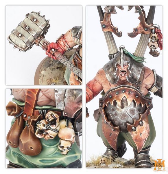 Ігровий набір мініатюр Warhammer Age of Sigmar &ndash; Ogor Mawtribes: Gluttons 99120213040 фото