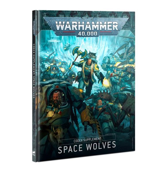 Книга GW - WARHAMMER 40000: CODEX - SPACE WOLVES (HB) (ENG) 60030101052 фото