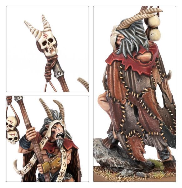 Игровой набор GW - Warhammer. The Old World: Beastmen Brayherds - Beastman Shaman 99122716001 фото