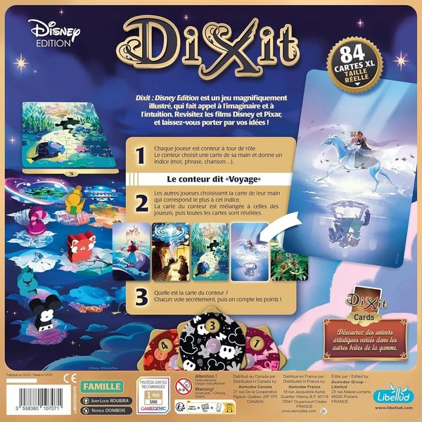 Настольная игра Игромаг - Dixit: Disney Edition / Диксит: Дисней (Фр) 000007598 фото