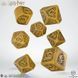 Набір кубиків Q Workshop - Harry Potter. Hufflepuff Modern Dice Set - Yellow 190142/2023/4/B фото 2