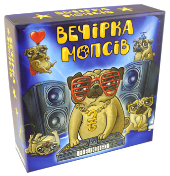Настільна гра Feelindigo - Вечірка мопсів IM16001 фото