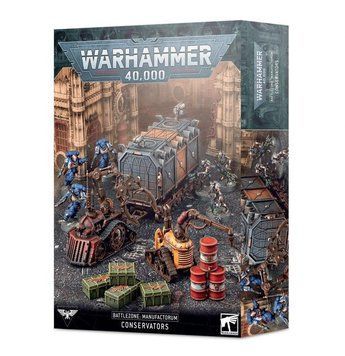 Терейн GW - Warhammer 40000. Battlezone: Manufactorum - Conservators 99120199078 фото