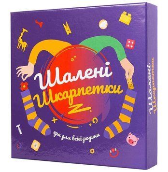 Настільна гра Fun Games Shop - Шалені Шкарпетки FGS13 фото