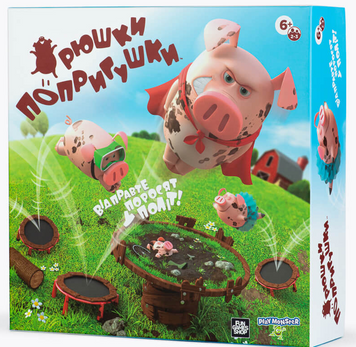 Настільна гра Fun Games Shop - Хрюшки &ndash; попригушки FGS63 фото