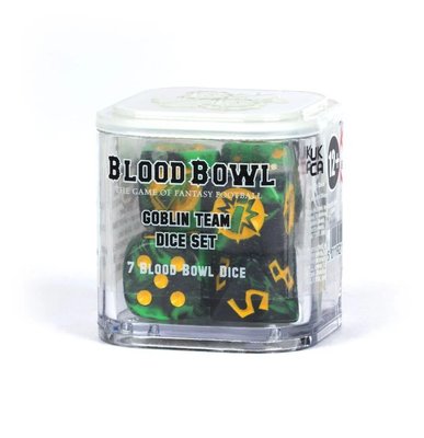 Игральные кубы GW - BLOOD BOWL: GOBLIN TEAM DICE SET 99220909007 фото