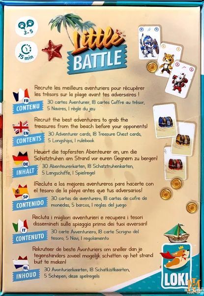 Настільна гра LOKI Little Battle / Маленька битва 51601_EU фото