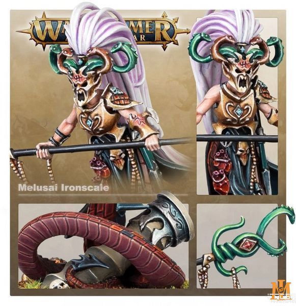 Ігровий набір GW - Age of Sigmar: Daughters of Khaine - Melusai Ironscale 99120212025 фото