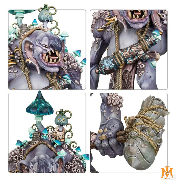 Игровой набор GW - Age of Sigmar: Gloomspite Gitz - Dankhold Troggoth 99120209101 фото