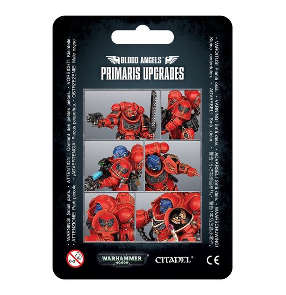 Ігровий набір GW - Warhammer 40000: Blood Angels - Primaris Upgrades 99070101037 фото