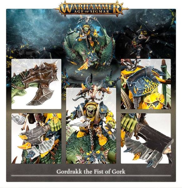 Игровой набор GW - AGE OF SIGMAR: ORRUK WARCLANS - GORDRAKK THE FIST OF GORK 99120209090 фото