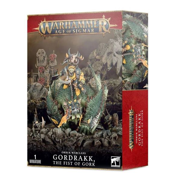 Игровой набор GW - AGE OF SIGMAR: ORRUK WARCLANS - GORDRAKK THE FIST OF GORK 99120209090 фото