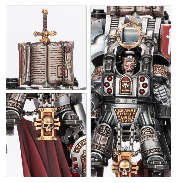 Игровой набор GW - Warhammer 40000: Grey Knights - Grand Master in Nemesis Dreadknight 99120107023 фото