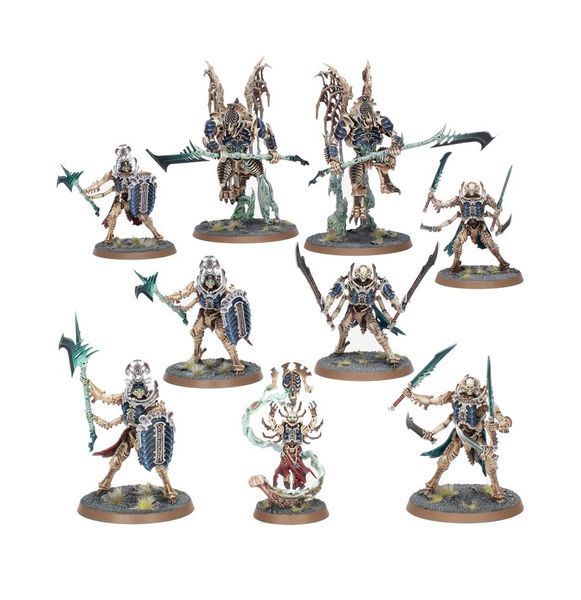 Игровой набор GW - Age of Sigmar. Spearhead: Ossiarch Bonereapers - Mortisan Elite 99120207195 фото