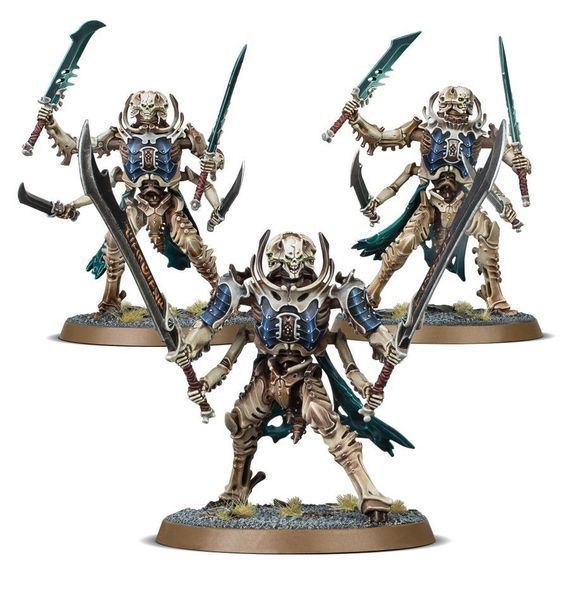 Игровой набор GW - Age of Sigmar. Spearhead: Ossiarch Bonereapers - Mortisan Elite 99120207195 фото