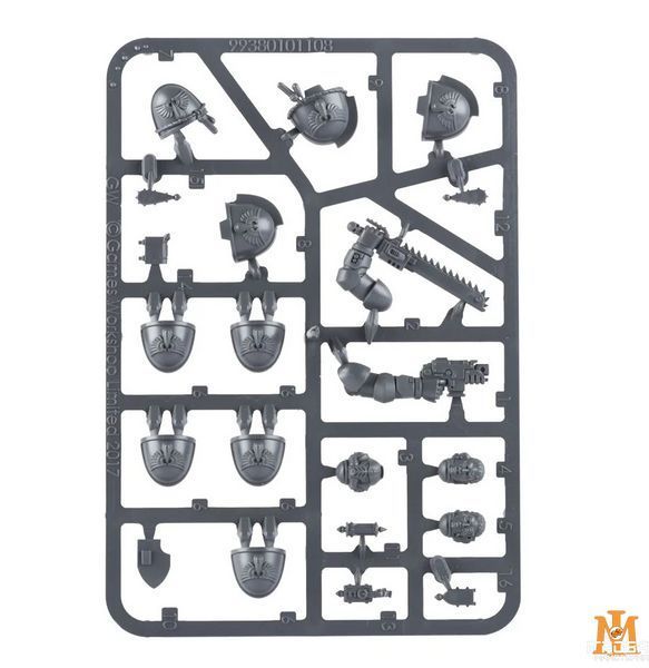 Ігровий набір GW - Warhammer 40000: Blood Angels - Primaris Upgrades 99070101037 фото
