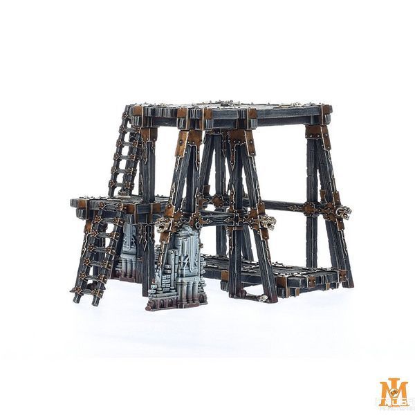 Терейн GW - Age of Sigmar. Warcry: Ravaged Lands - Pit Dredger Camp 99220299101 фото