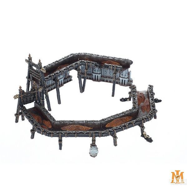 Терейн GW - Age of Sigmar. Warcry: Ravaged Lands - Pit Dredger Camp 99220299101 фото