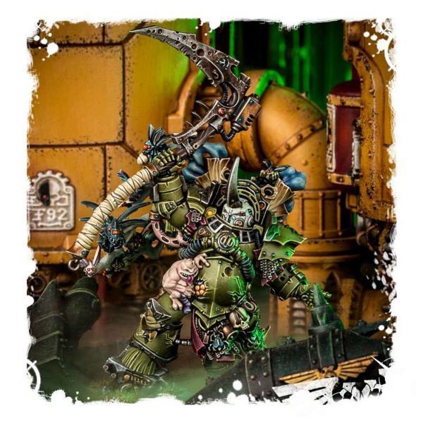 Игровой набор GW - Warhammer 40000: Death Guard - Typhus Herald of The Plague God 99120102076 фото