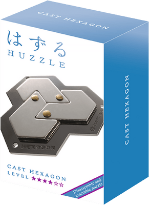 Головоломка Hanayama - 4* Huzzle Cast - Hexagon (Гексагон) 515062 фото